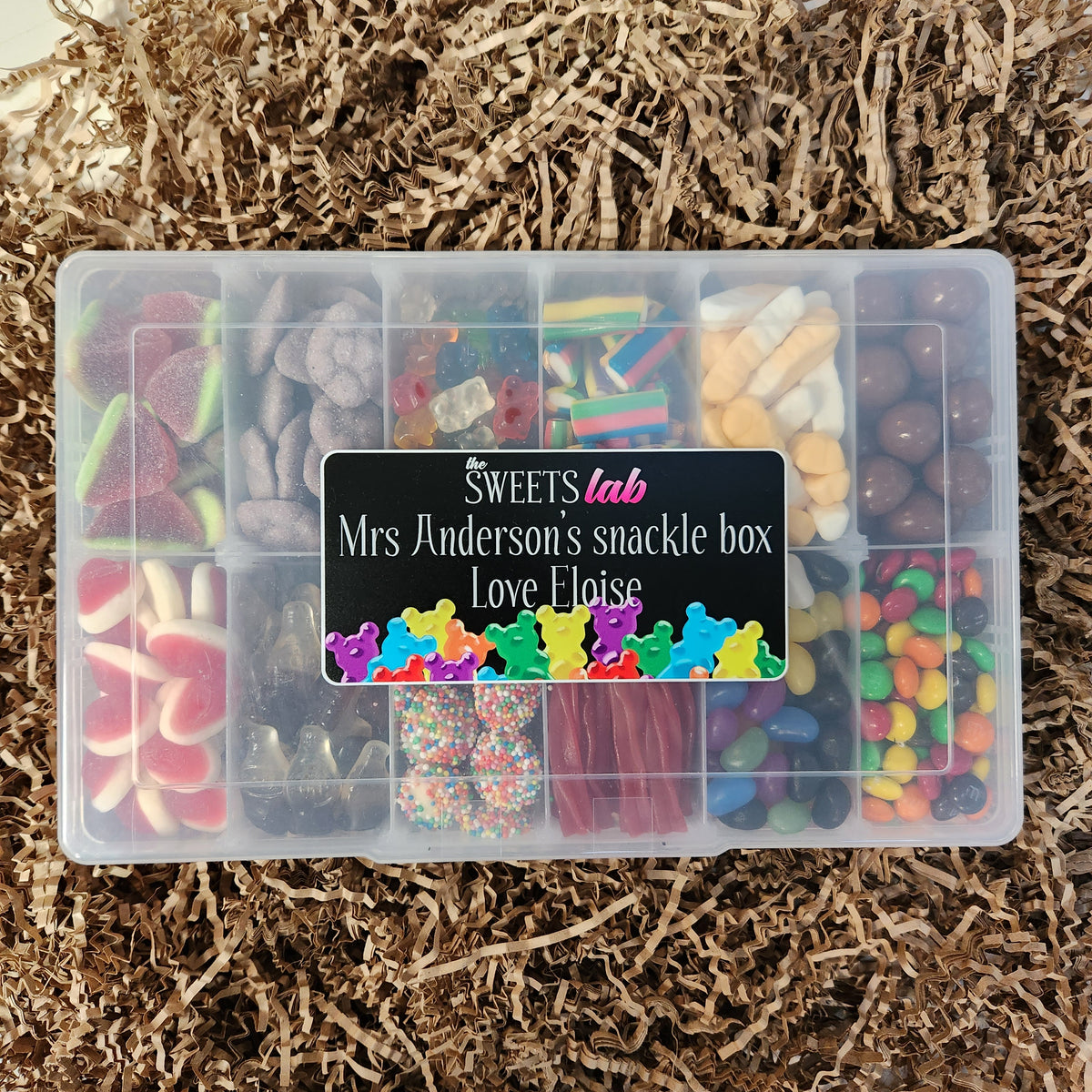 Snackle Box - Personalised - Full Size