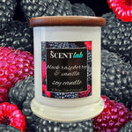 Black Raspberry and Vanilla - Opaque White Candle - 50 Hour