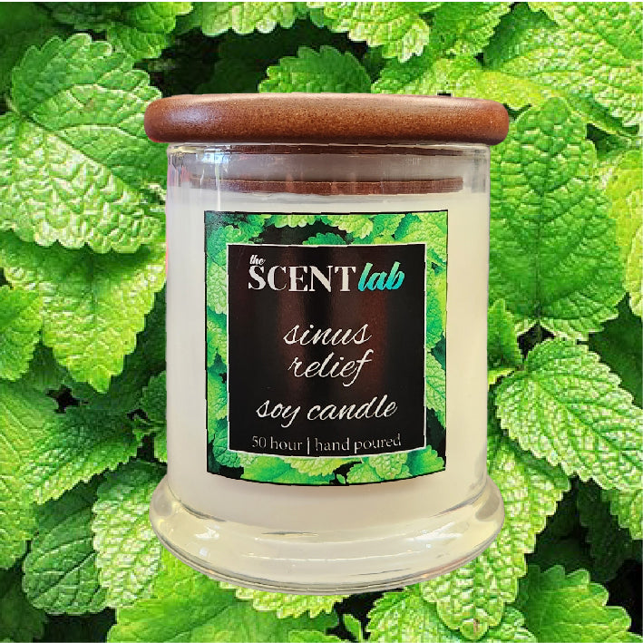 Sinus Relief Clear Candle 50 Hour The Scent Lab