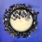 Crystal Candle - 50 Hour - Lapis Lazuli