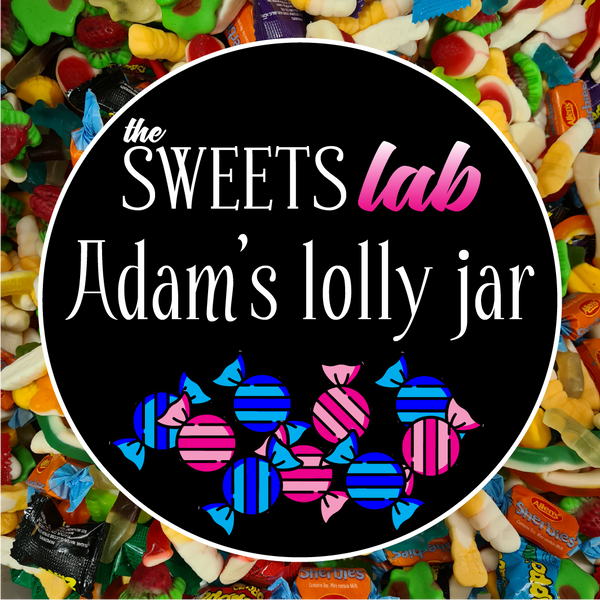 Personalised 2kg Lolly Jar - Pick & Mix