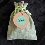 Luck Intention Pouch – Crystal & Aromatherapy Gift Set