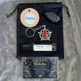 Protection Intention Pouch – Crystal & Aromatherapy Gift Set