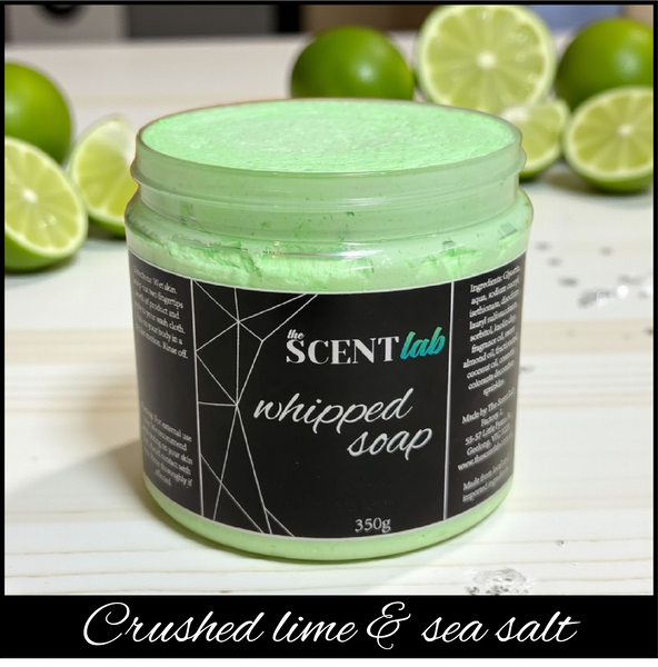 Whipped Soap - Crushed Lime & Sea Salt