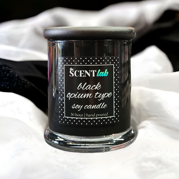 Black Opium - Opaque Black Candle - 50 Hour