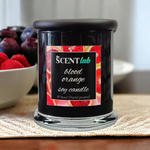 Blood Orange - Opaque Black Candle - 50 Hour