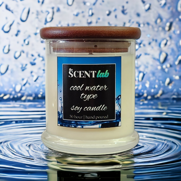 Cool Water - Clear Candle - 50 Hour