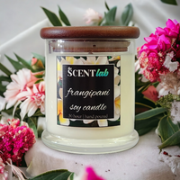 Frangipani - Clear Candle - 50 Hour