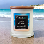 Ocean Breeze - Opaque White Candle - 50 Hour