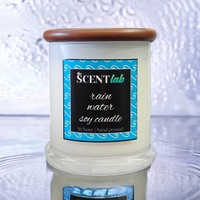 Rain Water - Opaque White Candle - 50 Hour