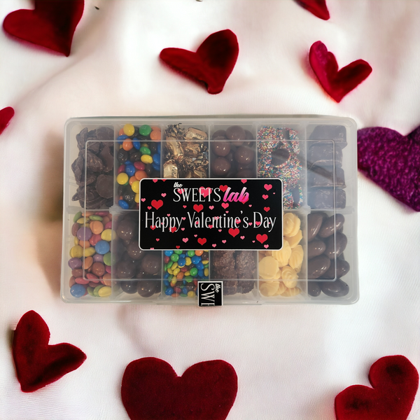 Valentine's Day Choc Snackle Box - Full Size - Approx 2kg