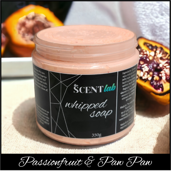 Whipped Soap - Passionfruit and Paw Paw