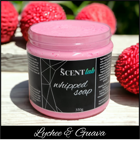 Whipped Soap - Lychee and Guava