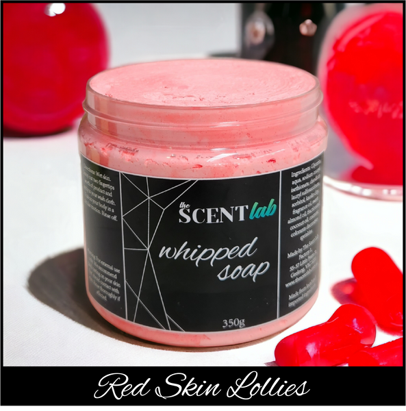 Whipped Soap - Red Skin Lollies