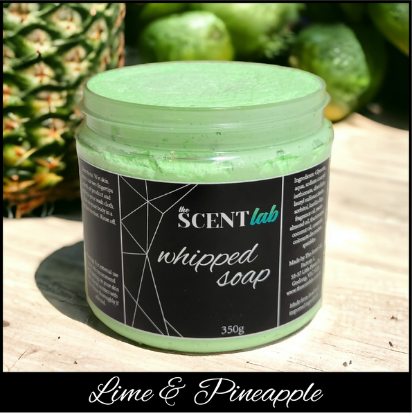 Whipped Soap - Lime & Pineapple