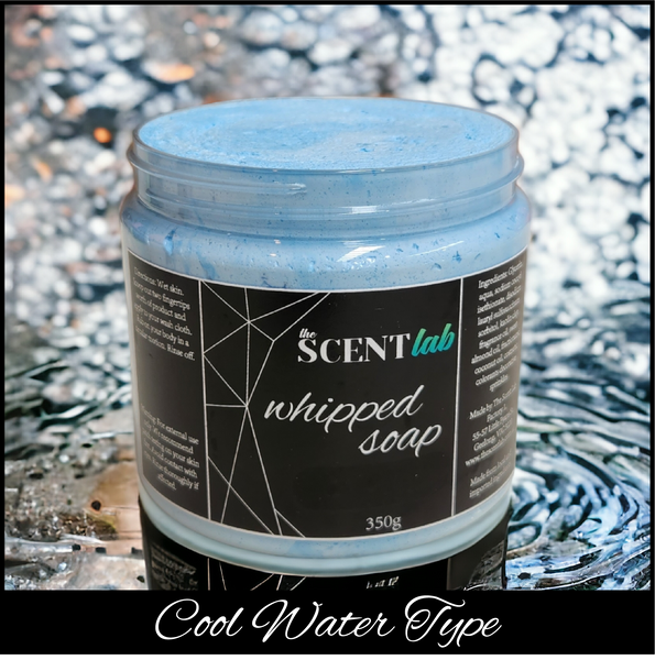 Whipped Soap - Cool Water Type