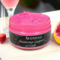 Foaming Sugar Scrub - Pink Champagne and Exotic Fruits