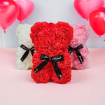 Forever Rose Bear - 25cm