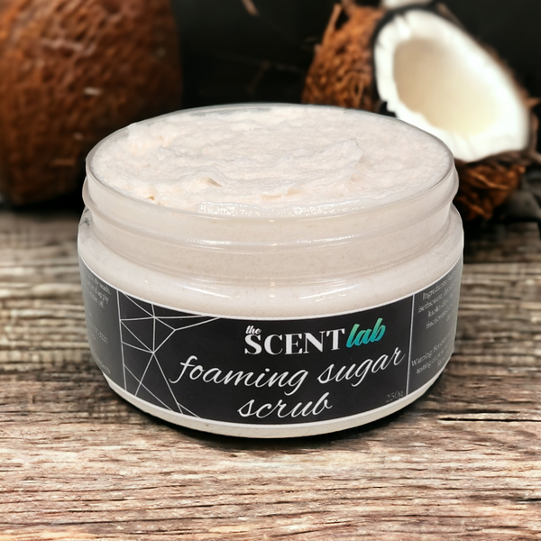 Foaming Sugar Scrub - Tropical Coconut