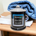 Clean Linen - Opaque Black Candle - 50 Hour