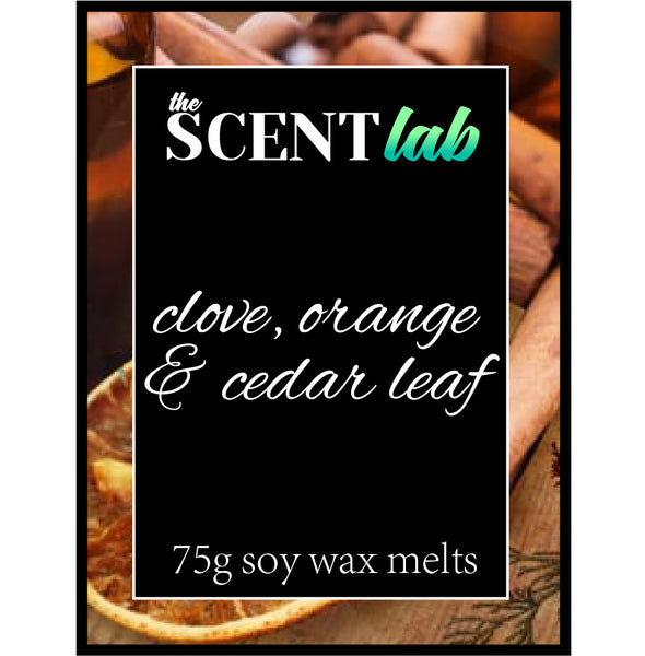 Melts - Limited Edition - Clove, Orange and Cedarleaf