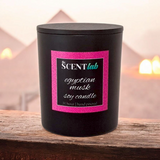 Egyptian Musk - Matte Black / Rose Gold Candle - 50 Hour