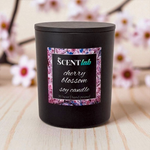 Cherry Blossom - Matte Black / Rose Gold Candle - 50 Hour