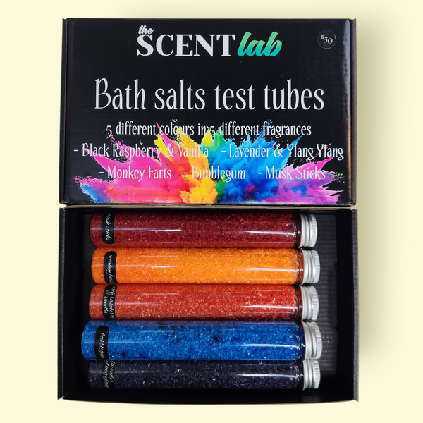Bath Salts Test Tube Pack