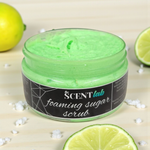 Foaming Sugar Scrub - Crushed Lime & Sea Salt