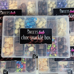 White Choc Snackle Box - Full Size - CLEARANCE