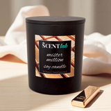 Mister Million - Matte Black / Rose Gold Candle - 50 Hour