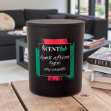 Lynx Africa - Matte Black / Rose Gold Candle - 50 Hour