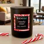 Candy Cane - Matte Black / Rose Gold Candle - 50 Hour