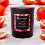 Blood Orange - Matte Black / Rose Gold Candle - 50 Hour