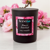 Flower Bombed - Matte Black / Rose Gold Candle - 50 Hour