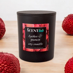 Lychee & Guava - Matte Black / Rose Gold Candle - 50 Hour