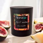 Fig & Melon - Matte Black / Rose Gold Candle - 50 Hour