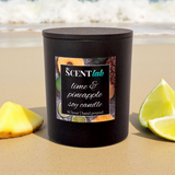 Lime & Pineapple - Matte Black / Rose Gold Candle - 50 Hour