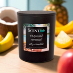 Tropical Coconut - Matte Black / Rose Gold Candle - 50 Hour