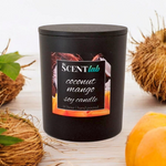 Coconut Mango - Matte Black / Rose Gold Candle - 50 Hour