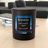 Cool Water - Matte Black / Rose Gold Candle - 50 Hour