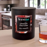 Vanilla Bourbon - Matte Black / Rose Gold Candle - 50 Hour