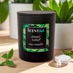 Sinus Relief - Matte Black / Rose Gold Candle - 50 Hour