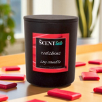 Red Skins - Matte Black / Rose Gold Candle - 50 Hour