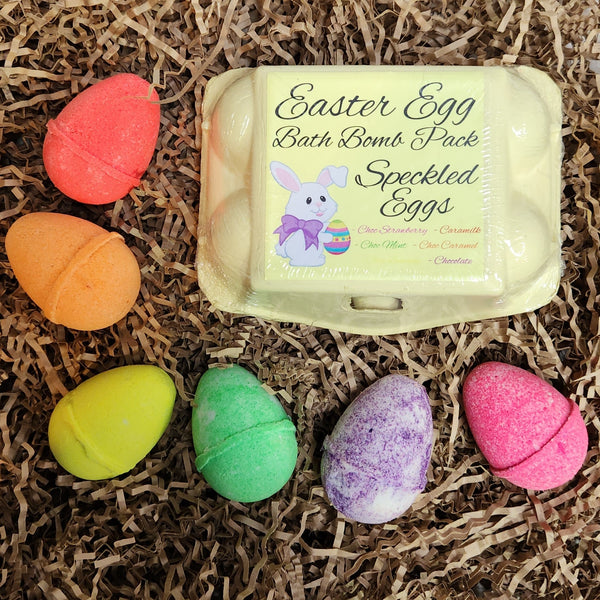 Easter Egg Bath Bomb Pack - Speckled