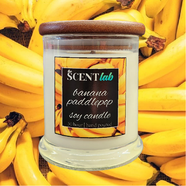 Banana Paddlepop - Clear Candle - 50 Hour