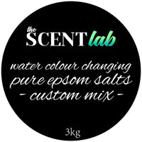 3kg Bath Salts - Custom Fragrance & Colour