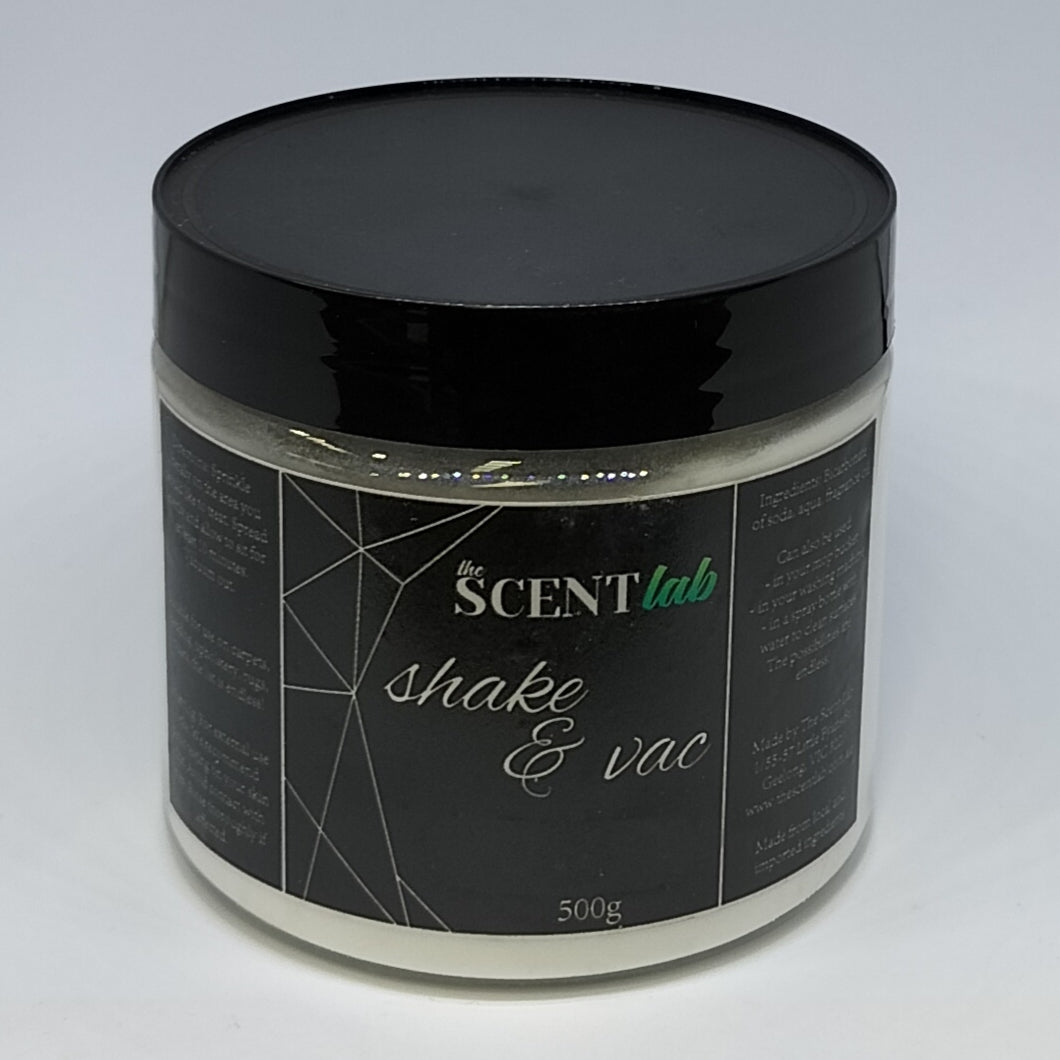 Shake and Vac Carpet Powder 500g The Scent Lab
