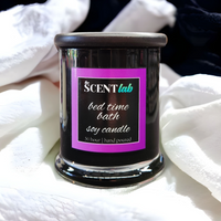 Bed Time Bath - Opaque Black Candle - 50 Hour