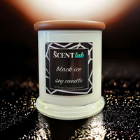 Black Ice - Opaque White Candle - 50 Hour